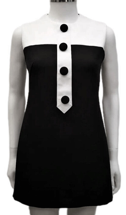 1960s  dress, mod dress, 60s dress,  sixties dress, mary quant style dress, mod style, mod, scooter dress, carnaby streak dress, colourblock dress, monochrome dress