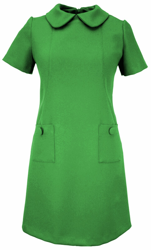 1960s  dress, mod dress, 60s dress,  sixties dress, mary quant style dress, mod style, mod, scooter dress, carnaby streak dress,peter pan collar patch  pockets, green dress
