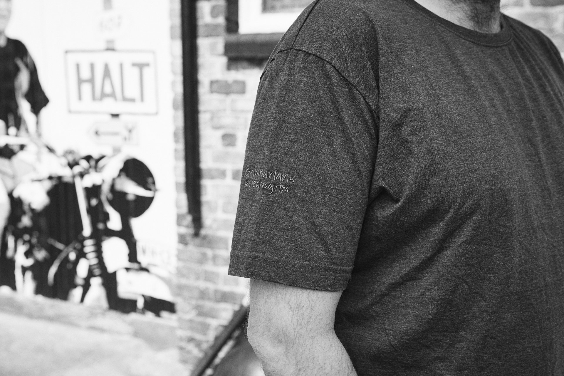 Grimbarians Grey T-Shirt - S