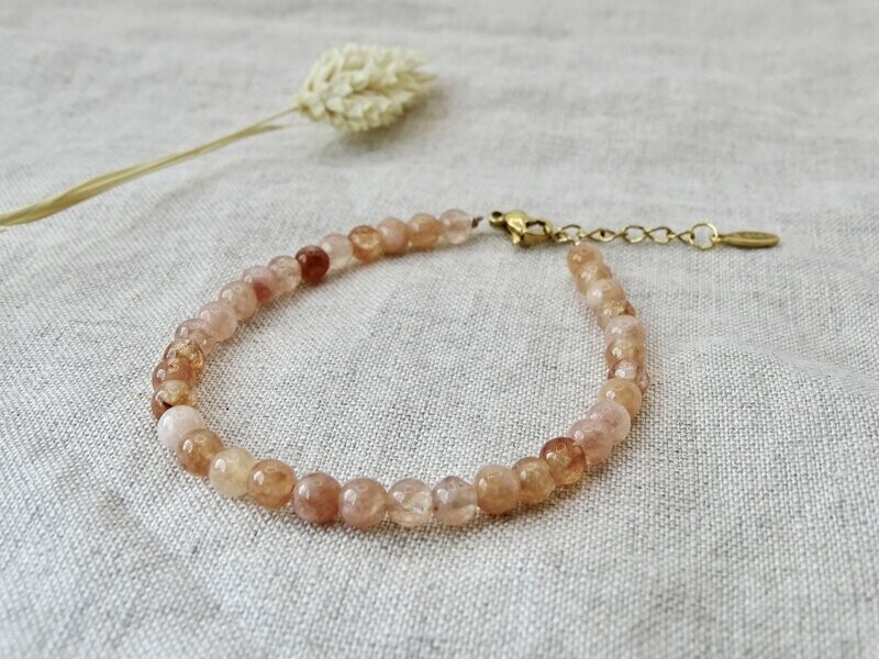 Gemstone bracelet - sunstone