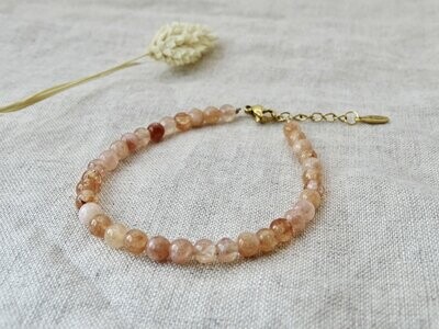 Gemstone bracelet - sunstone