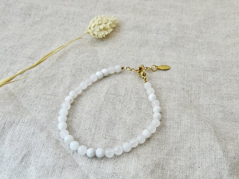 Gemstone bracelet - moonstone