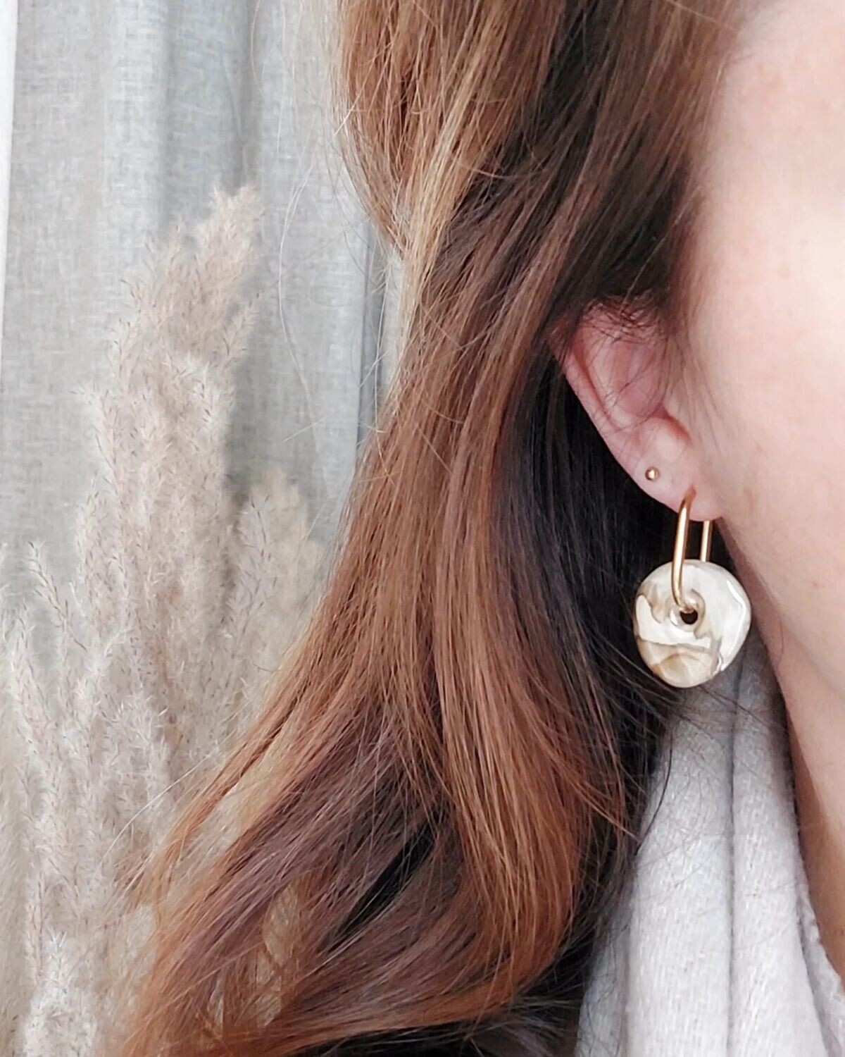 Ceramic earrings