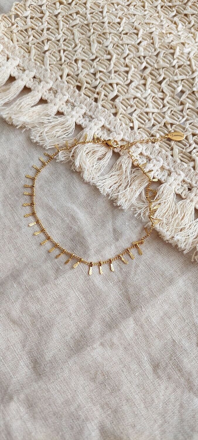 Stainless steel anklet