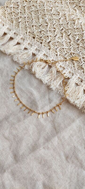 Stainless steel anklet
