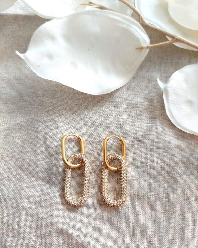 Crystal earrings