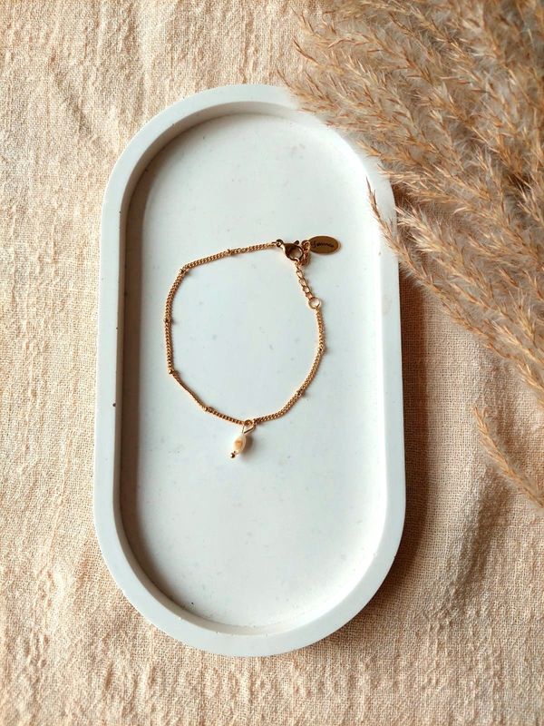 Stainless steel bracelet small shell