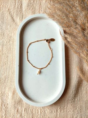 Stainless steel bracelet small shell