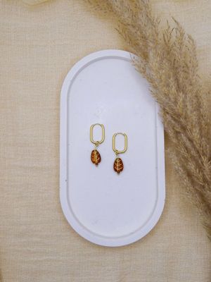 Terra leave earrings