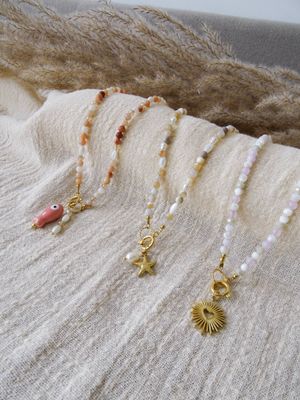 Ibiza charm necklaces