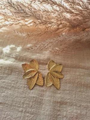 Flower spring earrings Flower spring earrings