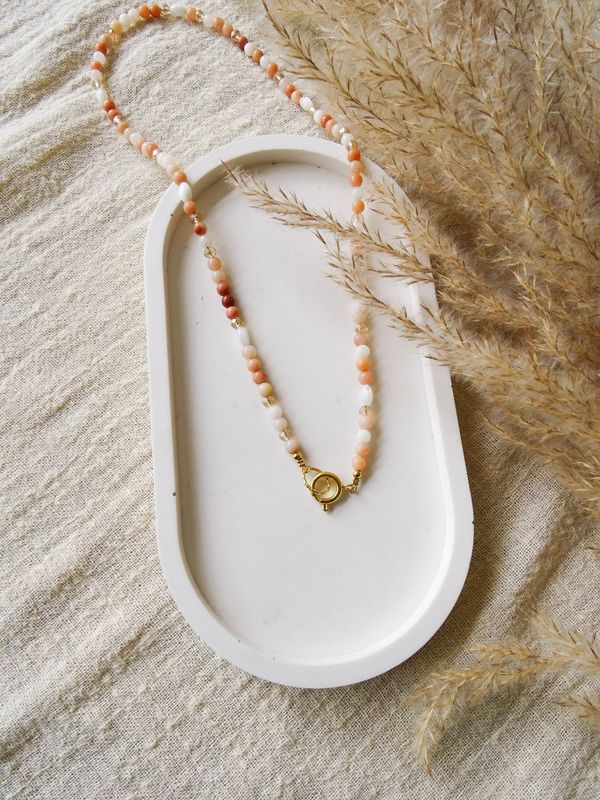 Ibiza charm necklace pink Ibiza charm necklace pink