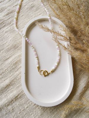 Ibiza charm necklace lila