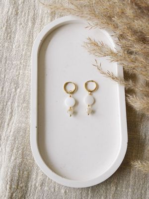 Mauve earrings Mauve earrings