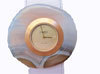 Puzzle Uhr hellblau,beige