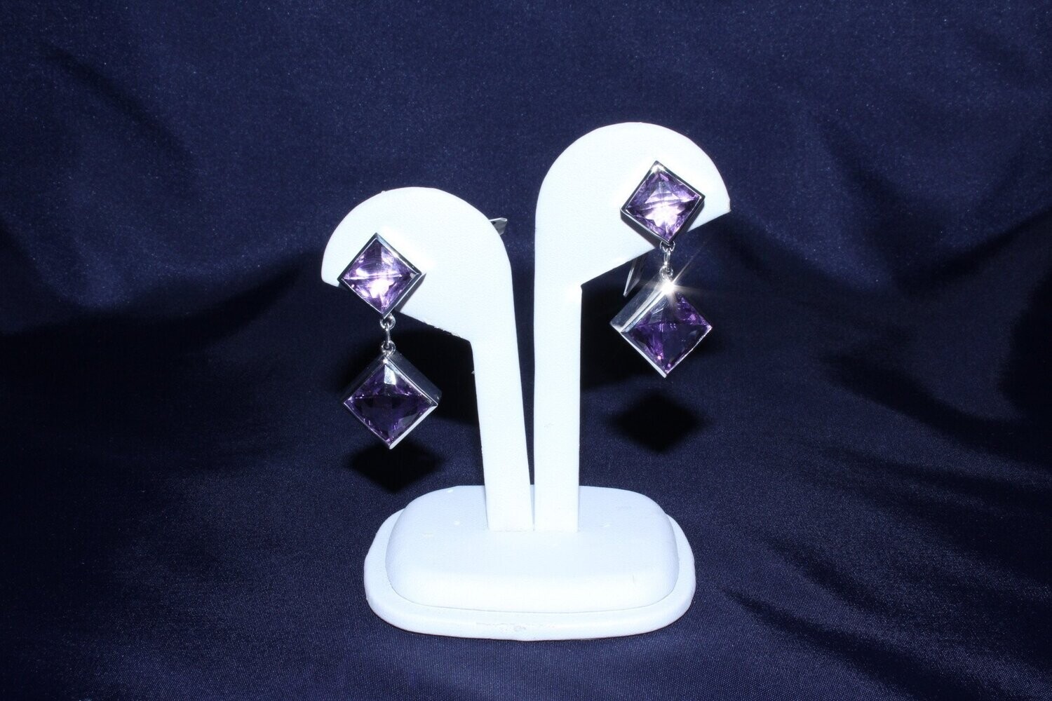 Amethystohrgehänge