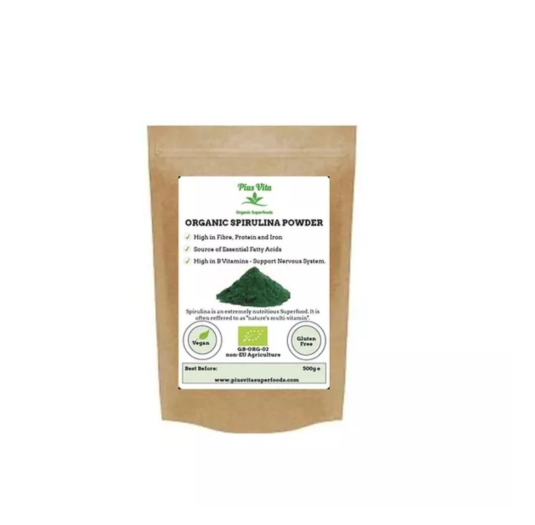 Organic Spirulina Powder -500g