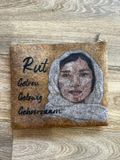 Rut/Ruth Vilt Grimeringsakkie/Felt Cosmetic bag