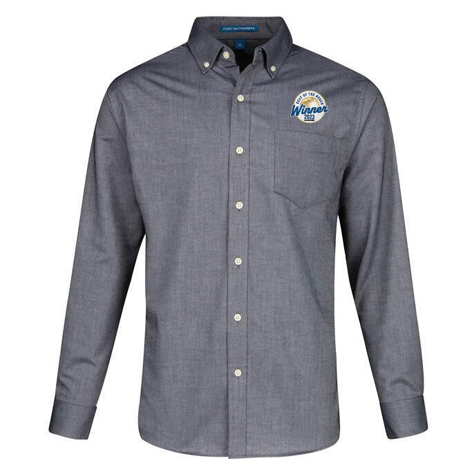 Men&#39;s Long Sleeve Oxford Shirt