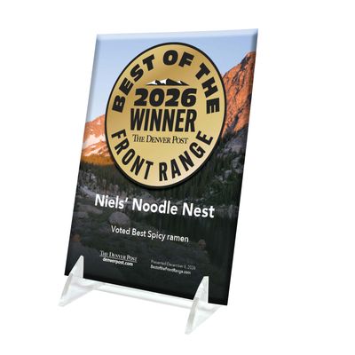 Crystal Keepsake Plaque