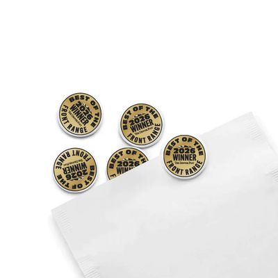 Round Buttons - Packs of 10