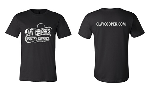 Clay Cooper's Country Express T- Shirt (black, gray, maroon)