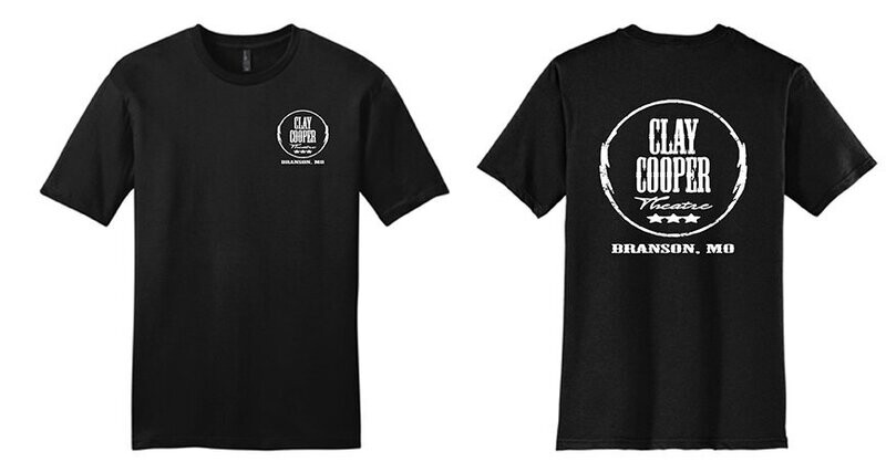 Clay Cooper Theatre – T-Shirt   (black, red, blue, pink)