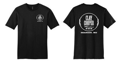 Clay Cooper Theatre – T-Shirt
(black, red, blue, pink)