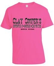 Clay Cooper T-Shirt  (pink, white, yellow)