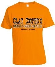 Clay Cooper T-Shirt
(orange, pink, white, yellow)