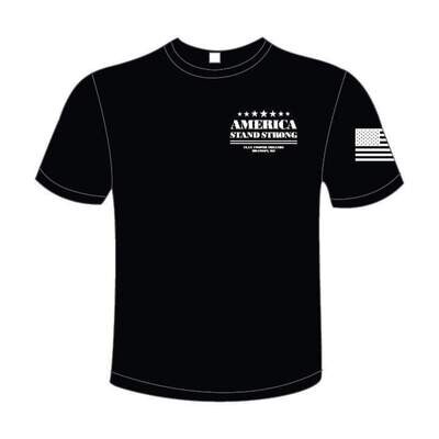 America Stand Strong T-Shirt
(Black, Gray, Green)
