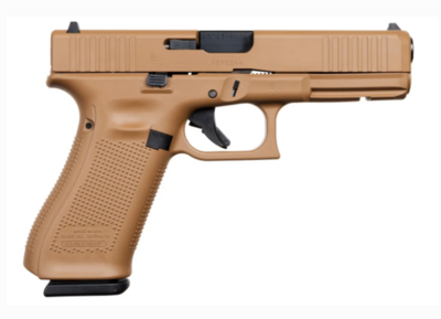 GLOCK 17 GEN5 9MM 4.49" 17-RD DAVIDSON'S DARK EARTH PISTOL GLOCK 17 GEN5 9MM 4.49" 17-RD DAVIDSON'S DARK EARTH PISTOL