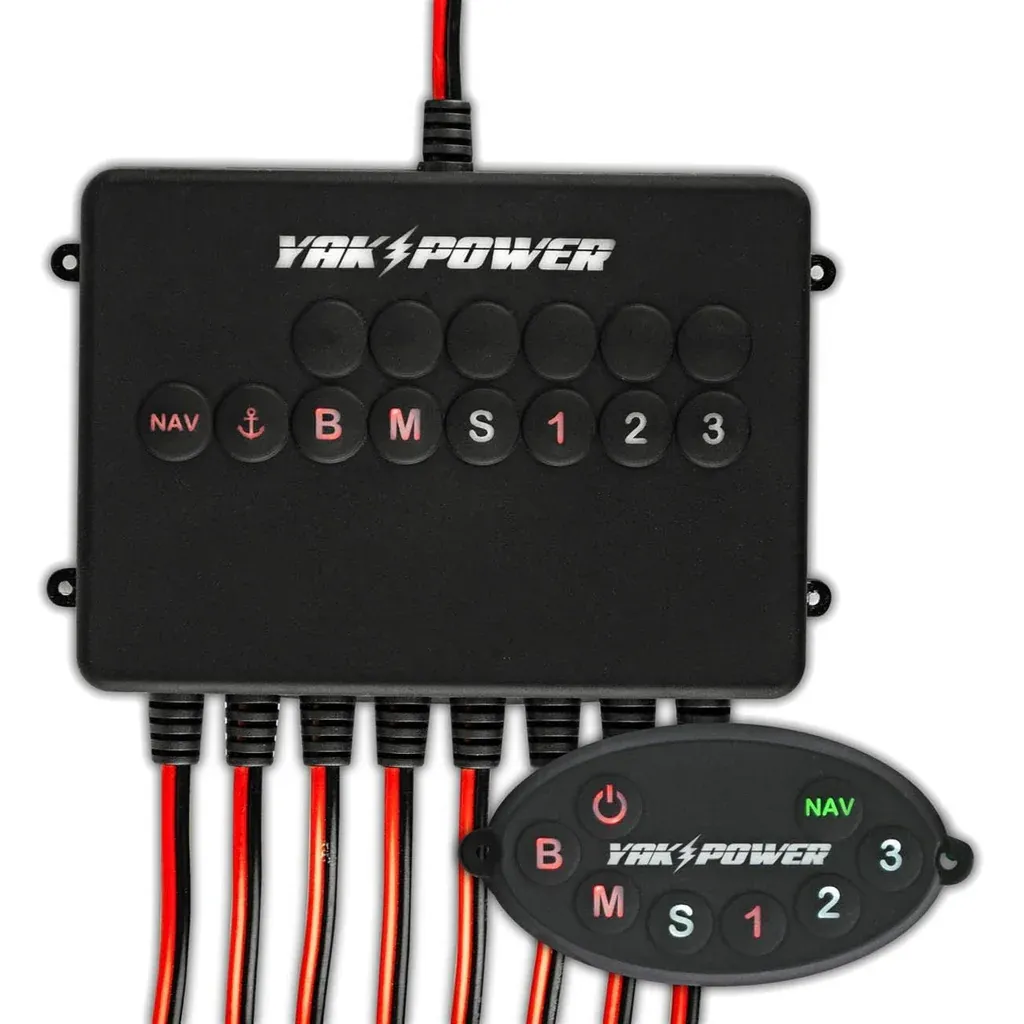 Yak-Power YP-RP8R 8 Circuit Bluetooth Enabled Switching System