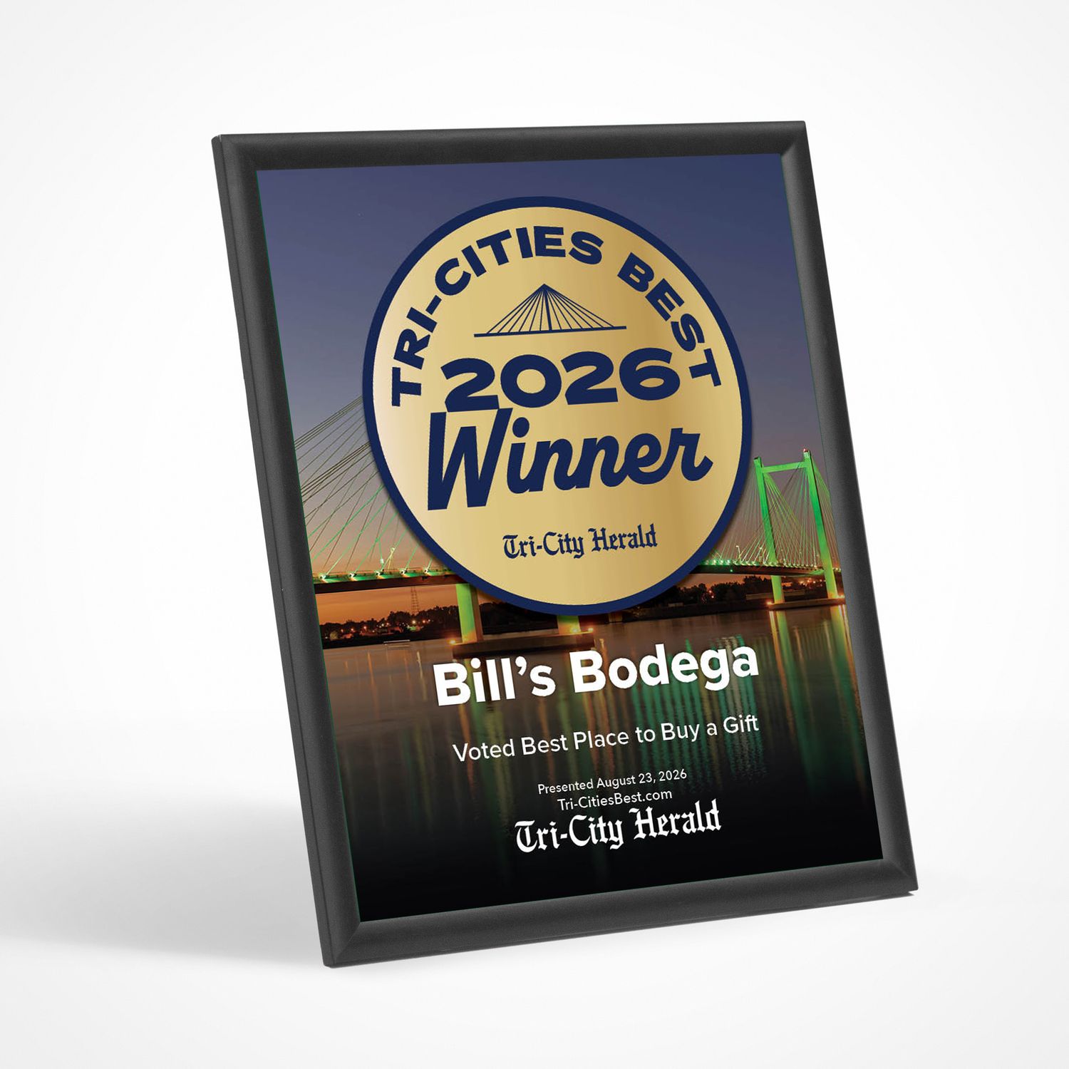 Winner's Modern Plaque