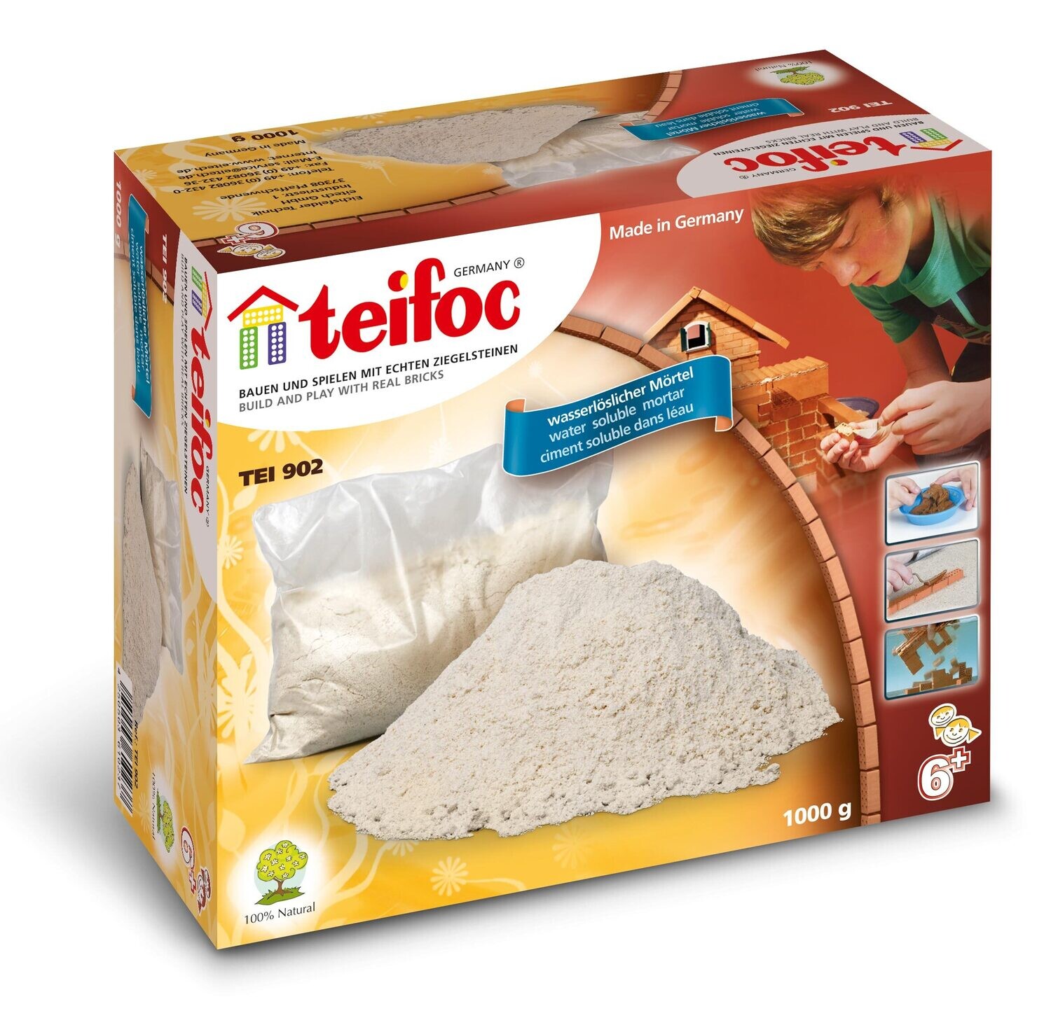 Teifoc - 1kg Fertigmörtel