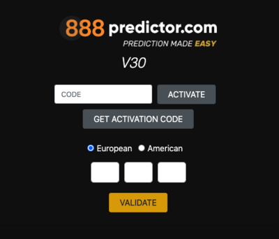 888Predictor  V30 (Predicts 3 numbers, Lifetime access)