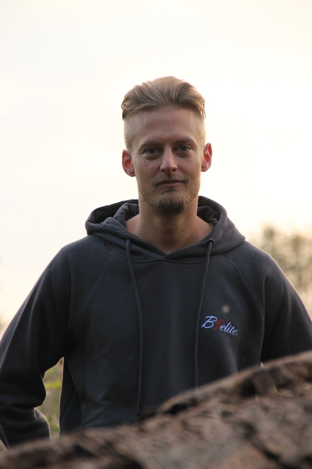 Hoodie Black Heather
