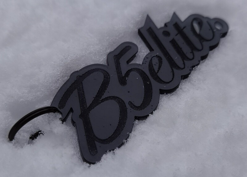 B5elite. Keychain black