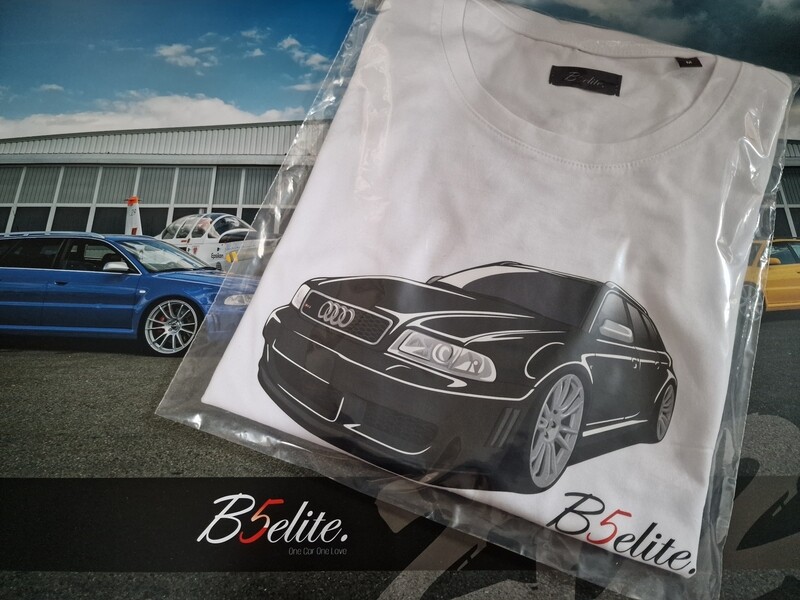 RS Shirt White - Black