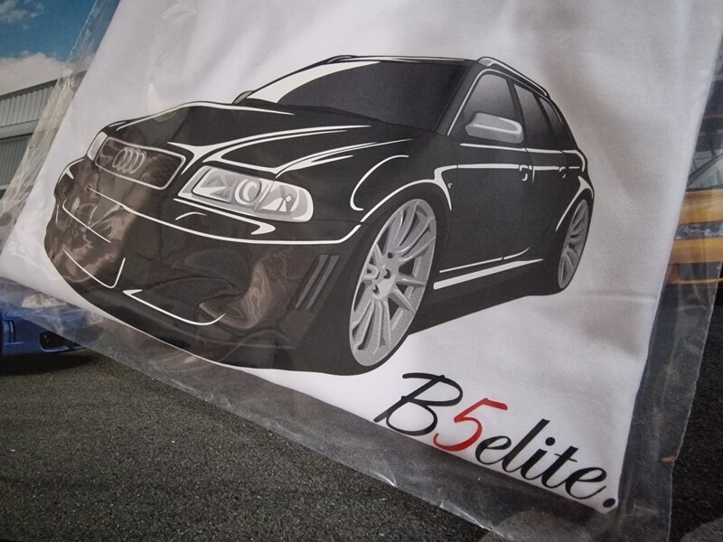 RS Shirt White - Black