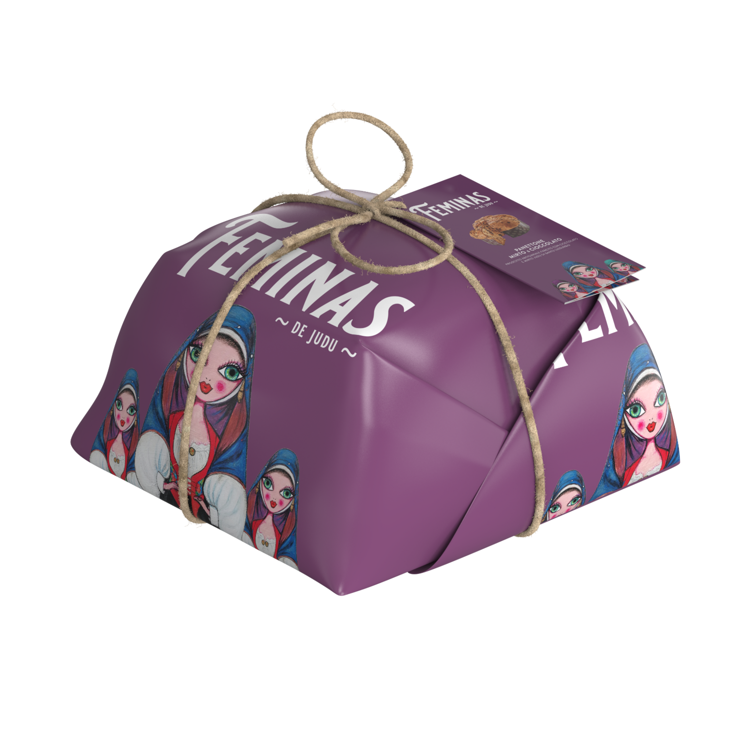 Panettone al cioccolato e Mirto
