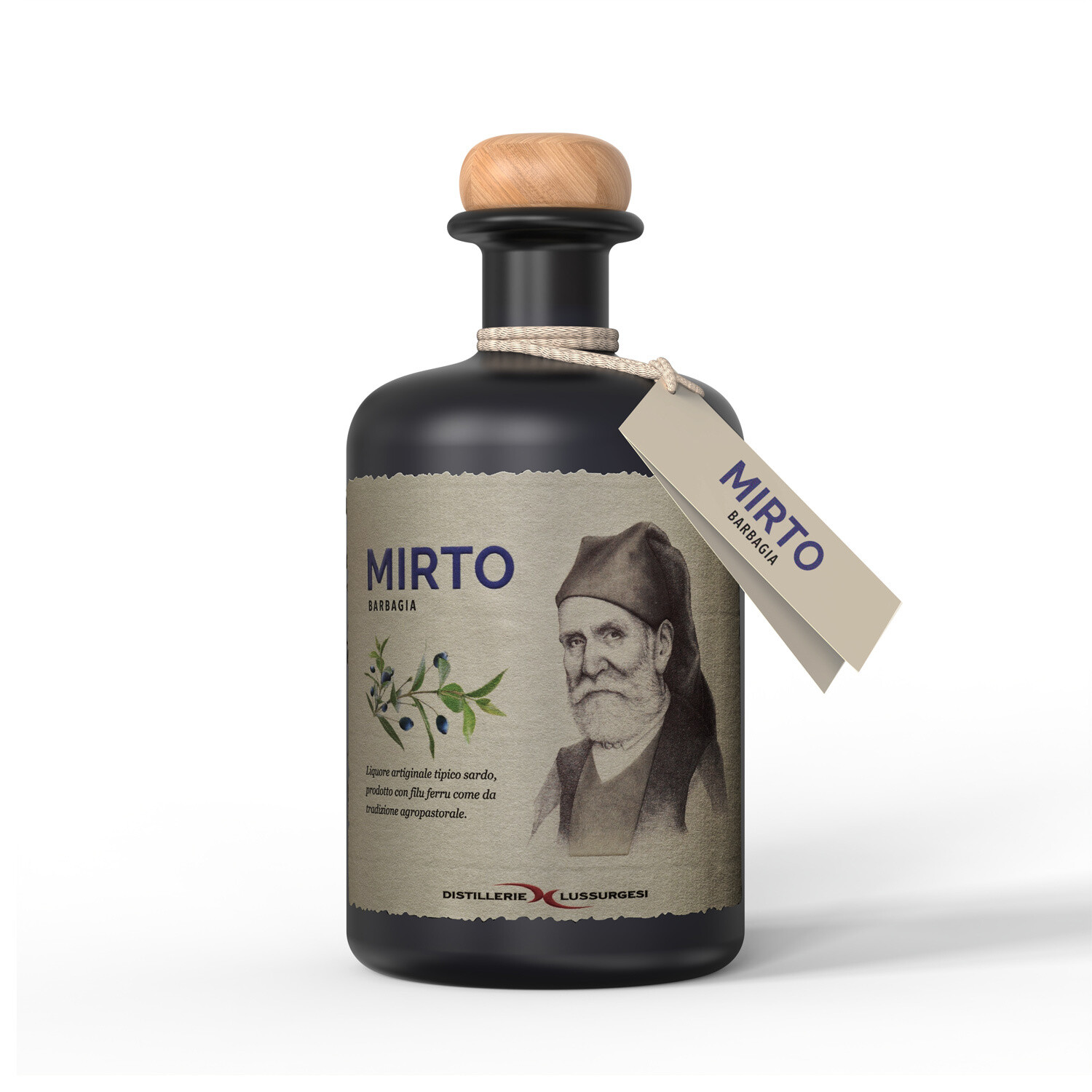 Liquore al Mirto con Filu Ferru