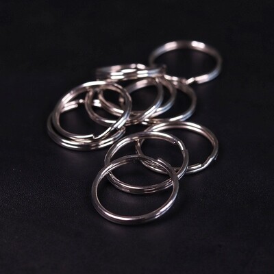 Key Ring - Silver 26mm