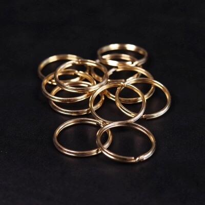 Key Ring- Gold 26mm