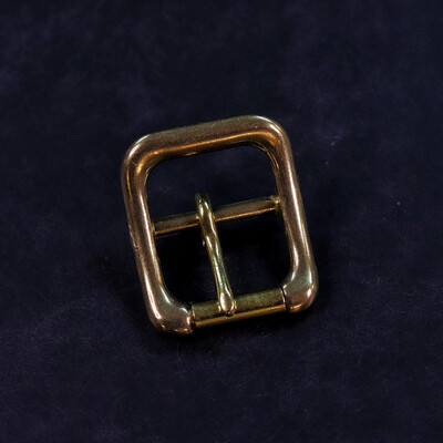 Double Roller Buckle 22x26mm (Solid Brass)
