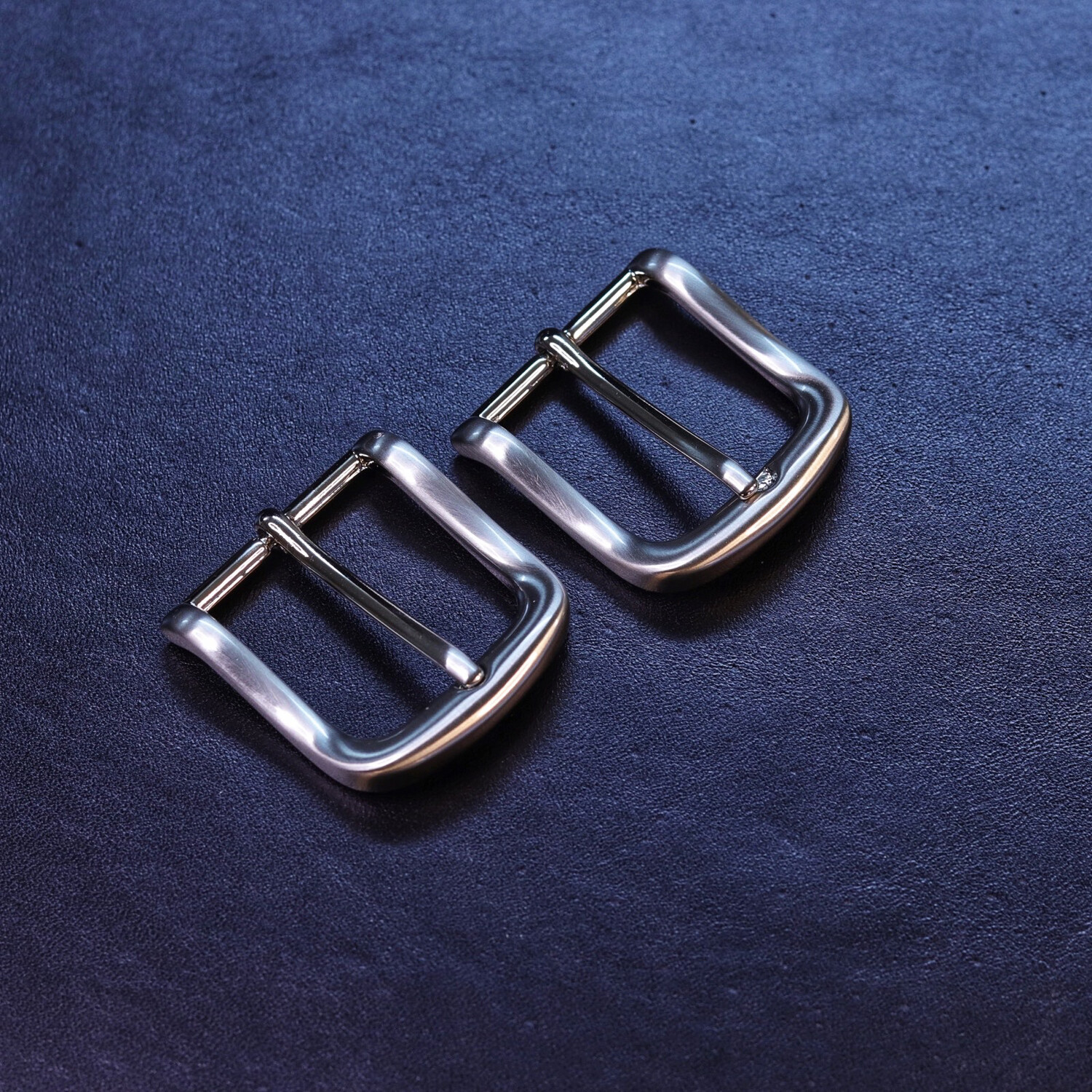 Belt Buckle - Matt Nickel 35mm