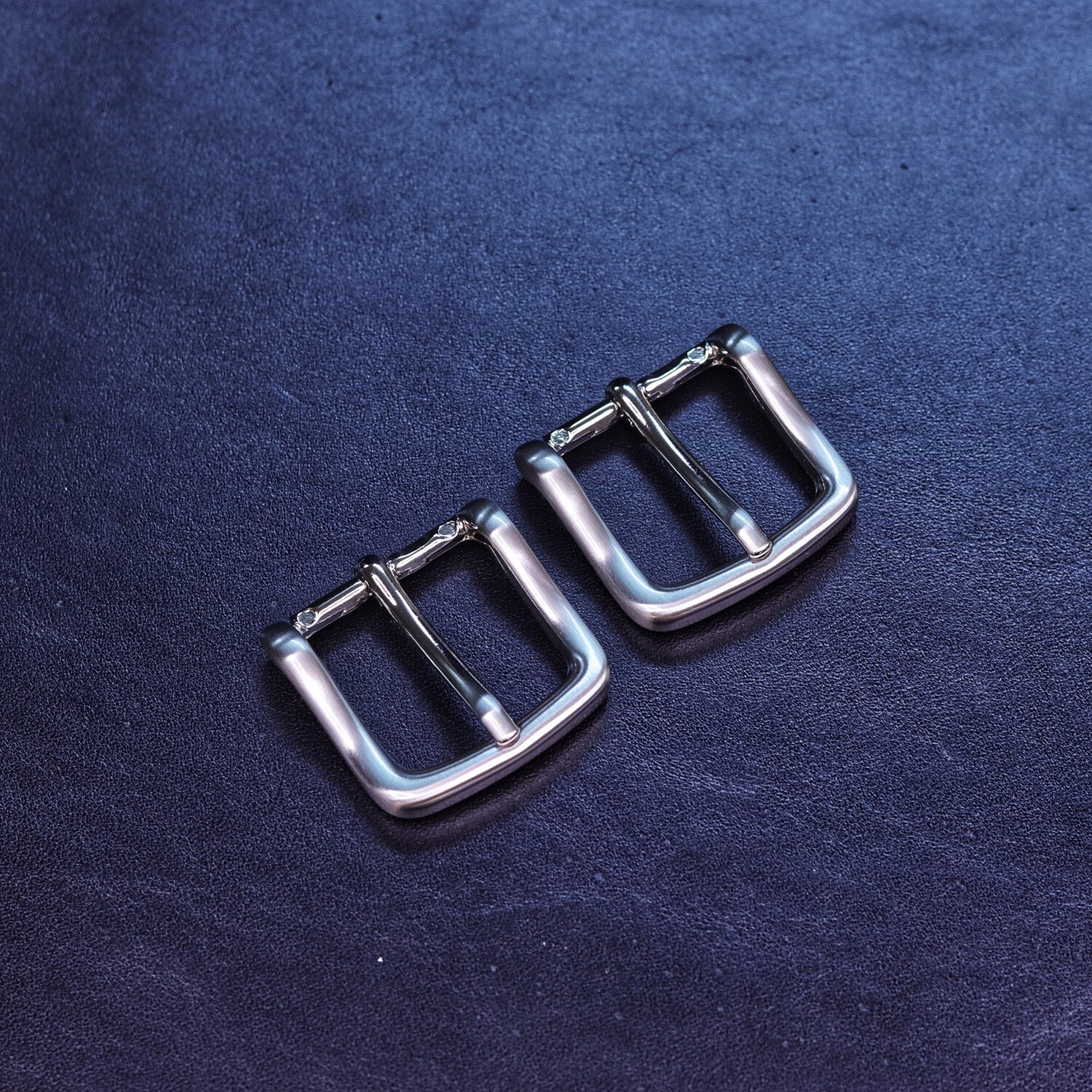 Belt Buckle - Matt Nickel 30mm