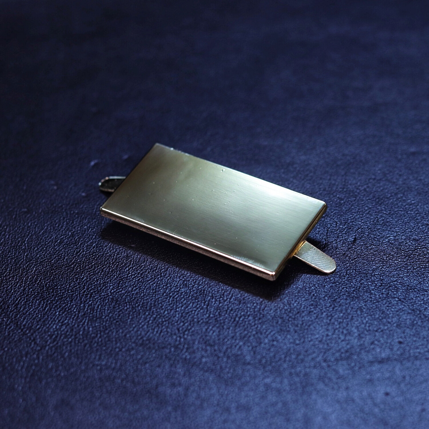 Logo Plate - Gold 43mm