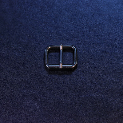 Roller Buckle - Gun Metal 25mm