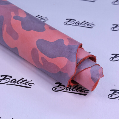 Camouflage White Wax - Red